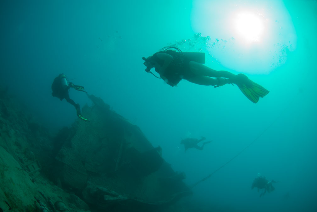 Wreck Diving Around Key West Images - Captains Corner Dive Center
