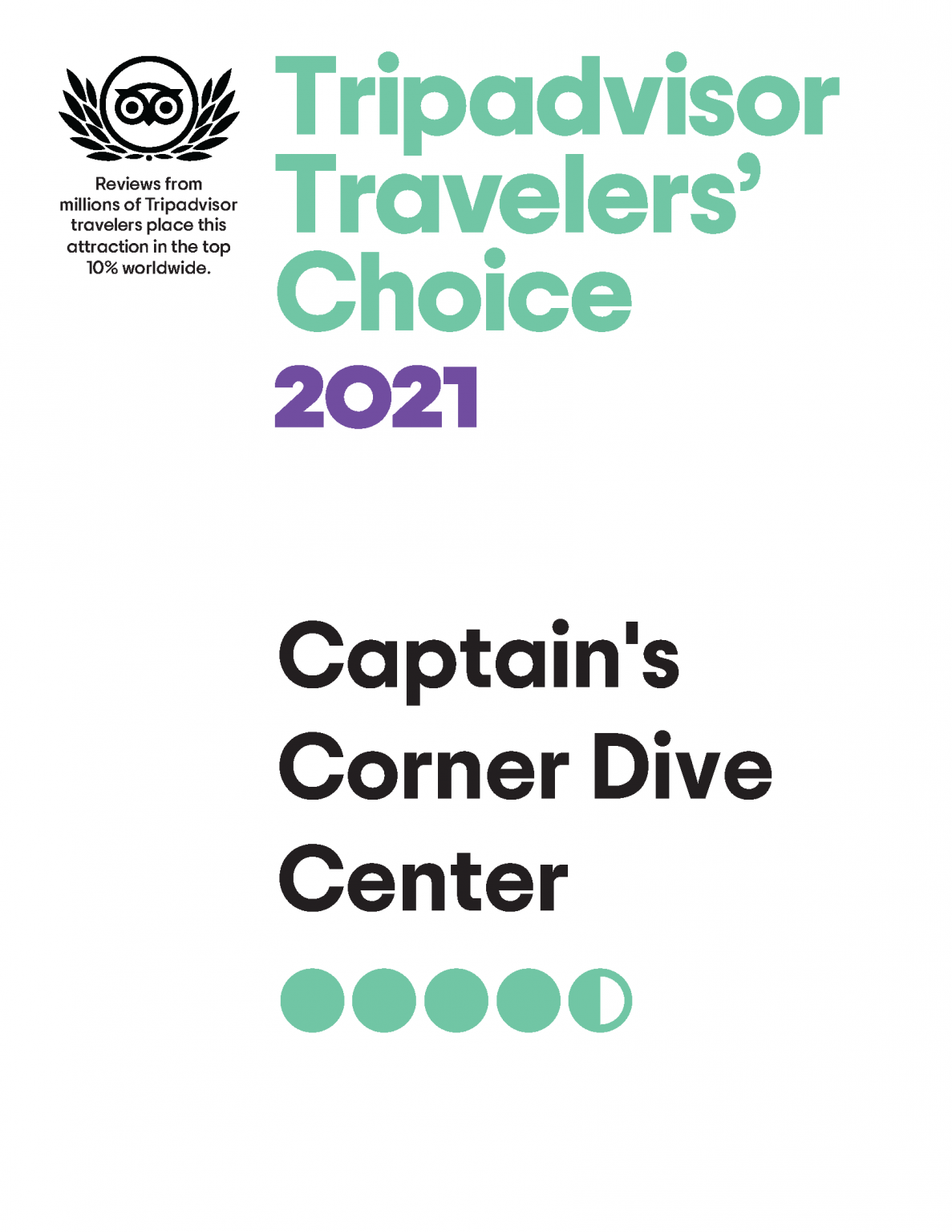 Our dive center Captains Corner Dive Center